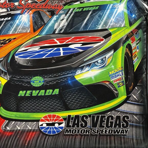 NASCAR Men’s Size XL Las Vegas Motor Speedway Graphic Tee 2016 SMI Properties - Picture 2 of 8